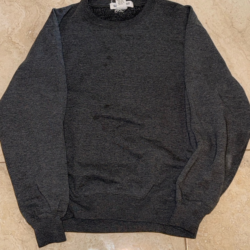 Men's Vintage GAP Sport 90s Grunge Blank Gray sweatshirt